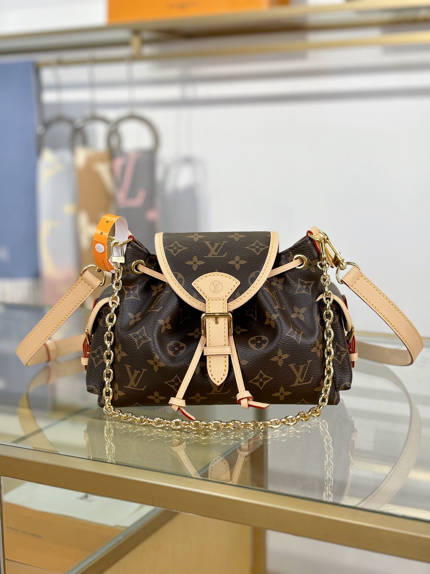 TOP Louis Vuitton LV Odyssee  Handbag 27x17x12cm - Brown