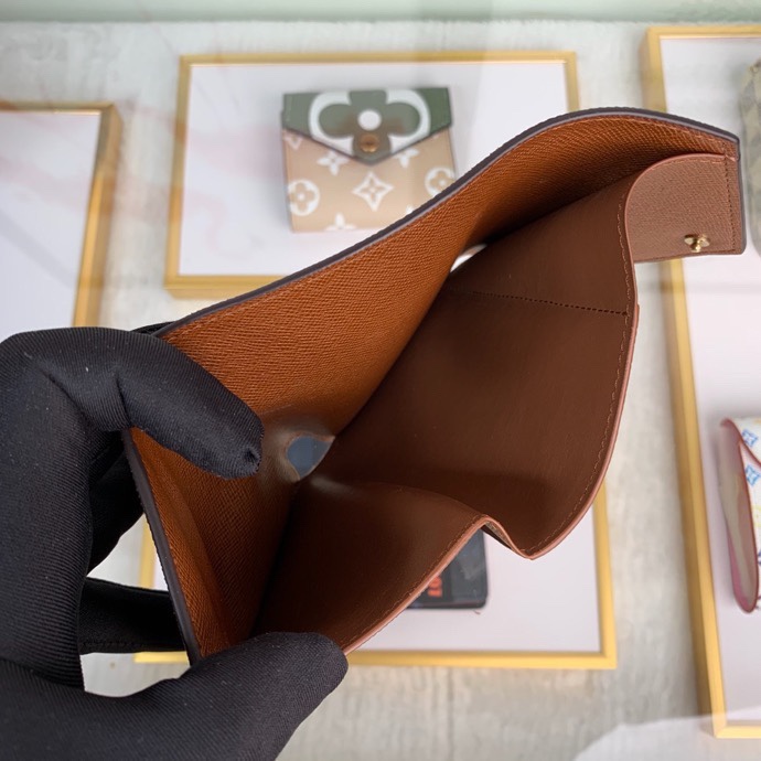 TOP Louis Vuitton LV LV Damier Victorine Wallet - 16 colors