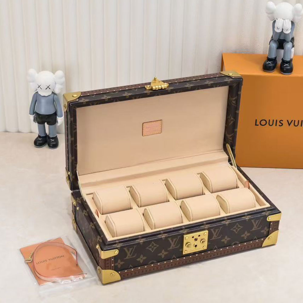 Louis Vuitton Lv  Coffret 8 Montres Watch Bag (Replica)