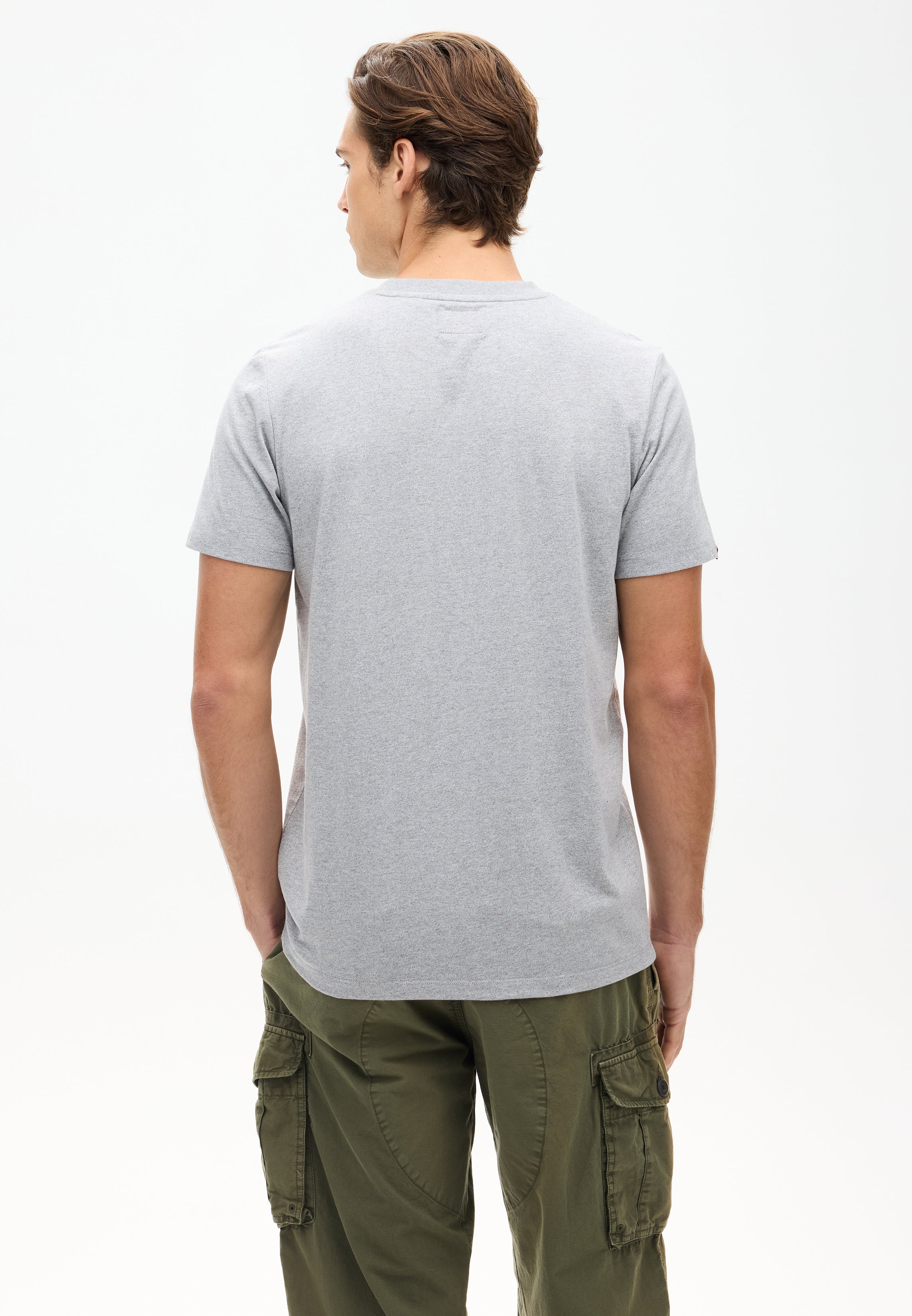 Outdoors Graphic Tee | Light Grey Grit