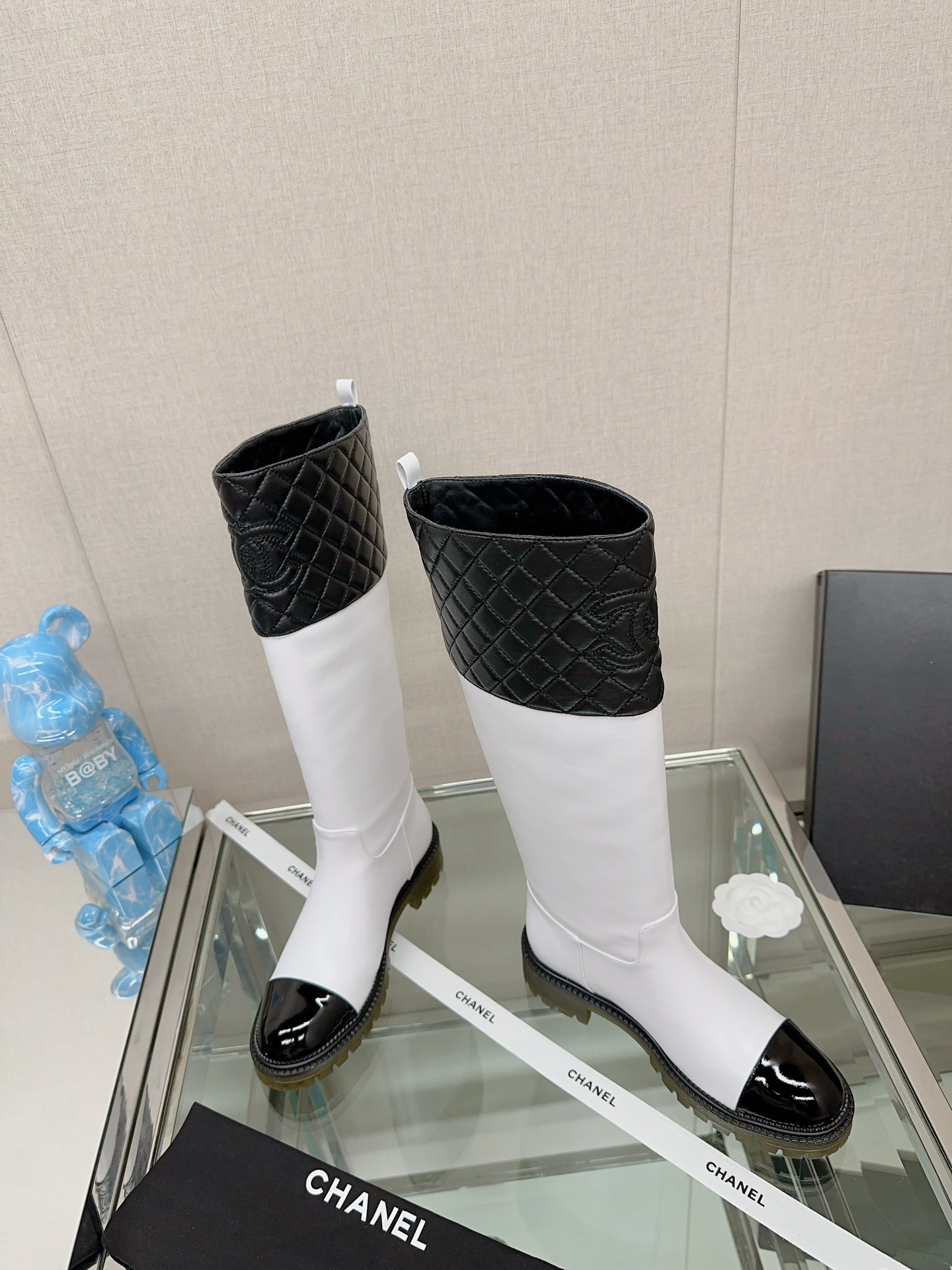 TOP CHANEL Lozenge Knight Boots - 5cm - 4 Colour