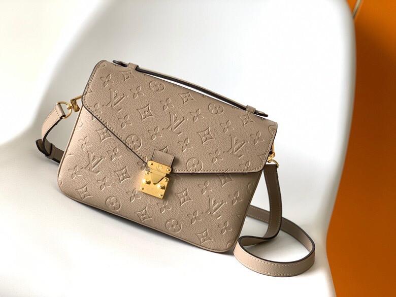 TOP Louis Vuitton LV Metis Empreinte Bag 25X19X7cm - Turtle Dove