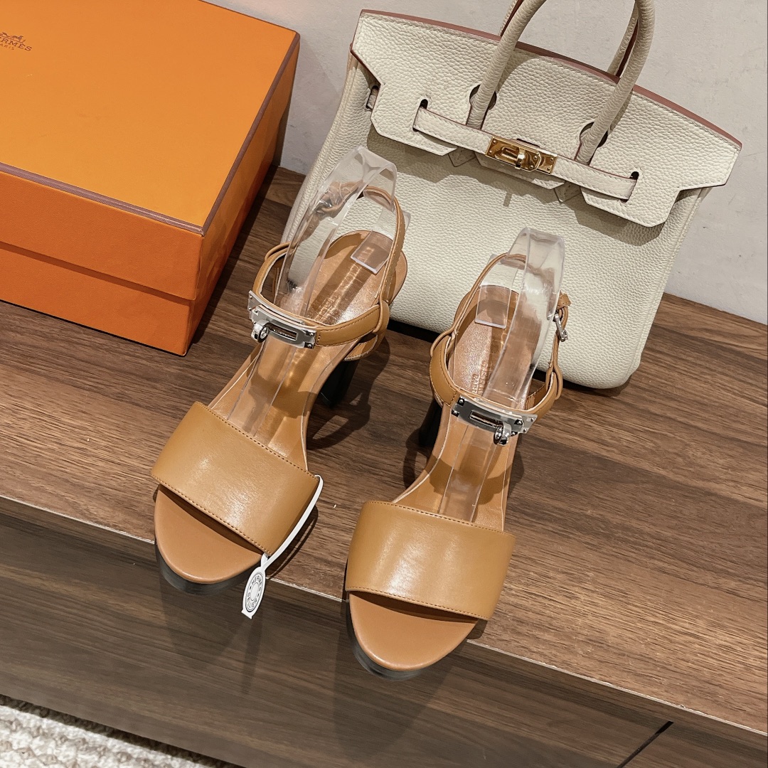 TOP HERMES Glam Sandals  - GHW -3 Color