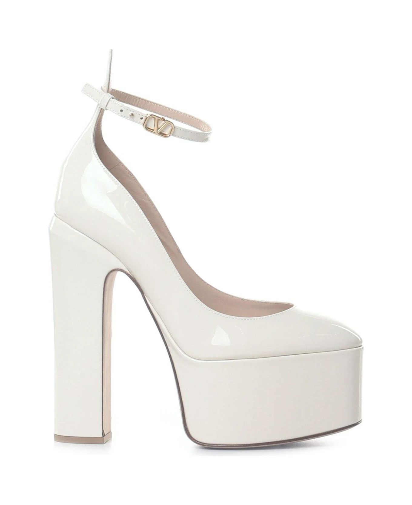 TOP VALENTINO High Heel Pumps - White