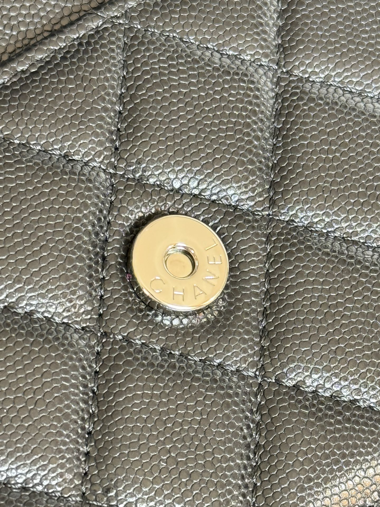 TOP CHANEL WOC Bag Caviar Leather 19CM - Black - SHW&GHW