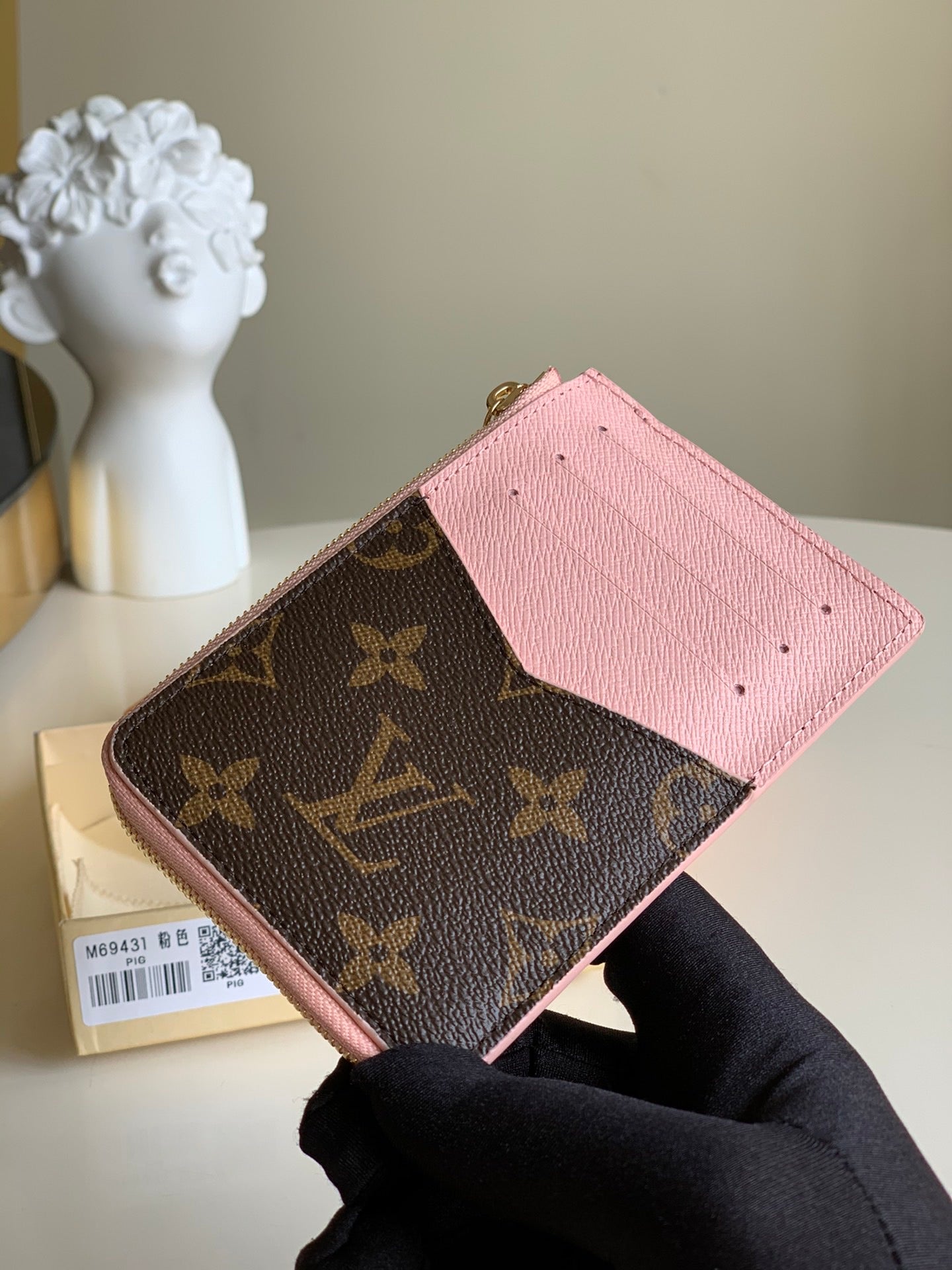 TOP Louis Vuitton LV LV Compact Key Wallet - Monogram