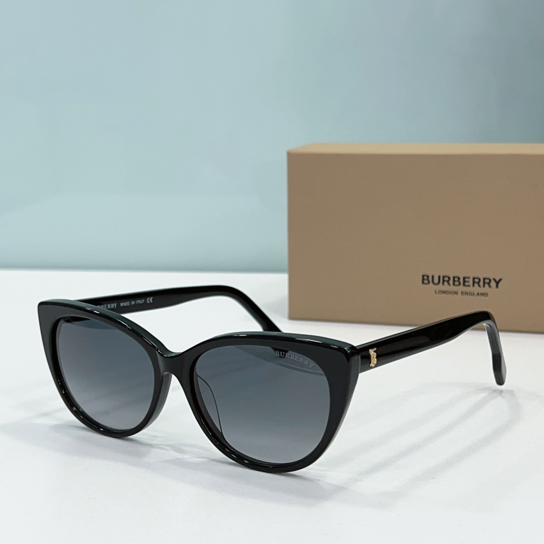 Buberry  Fashionable Cat-eye Sunglasses  Top quality （Replica）