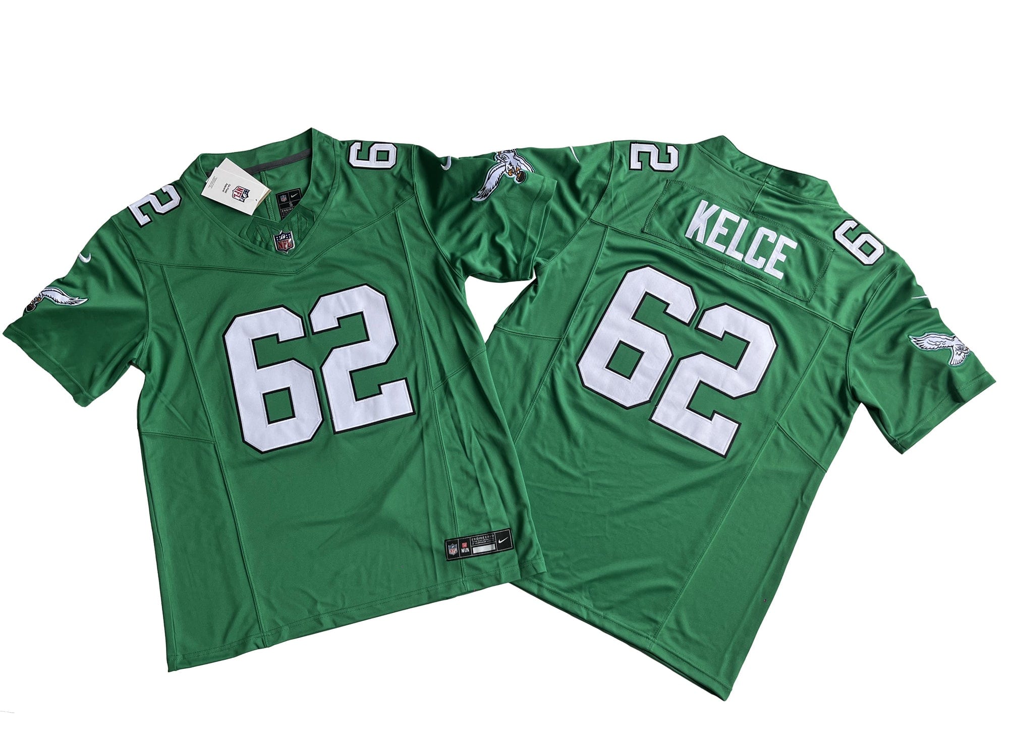 Philadelphia Eagles 62# Jason Kelce  Vapor F.U.S.E. Limited Jersey