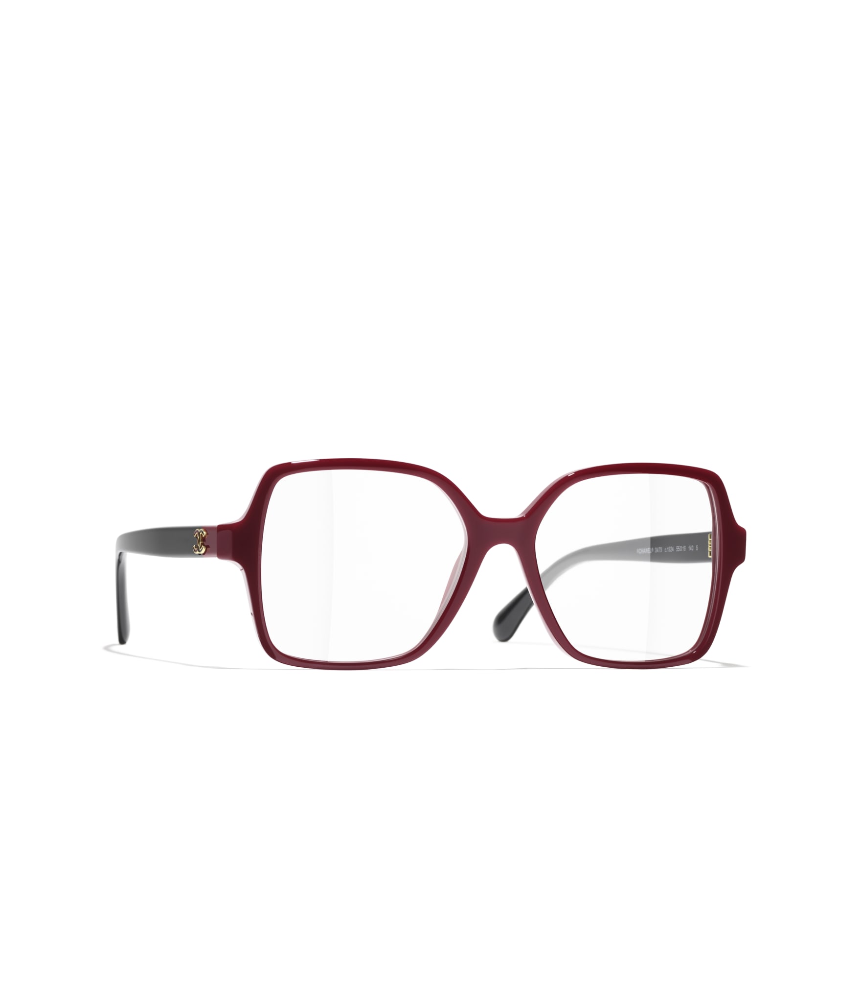 CHANEL Square Eyeglasses A75298X08101V