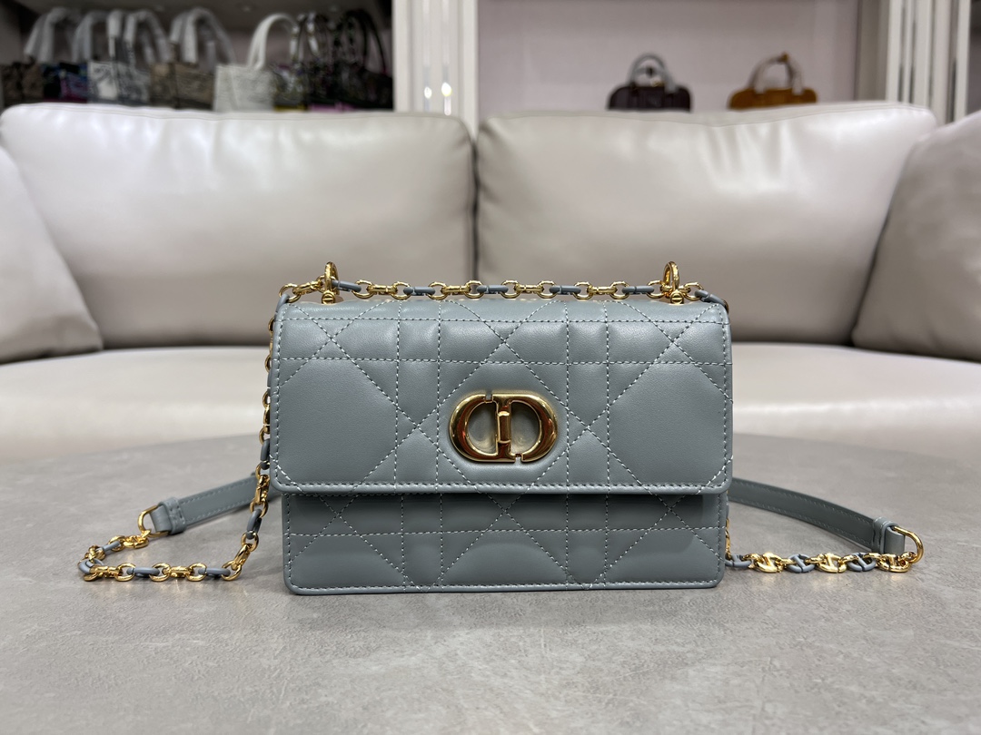 TOP Christian Dior Miss Caro Mini Chain Handbag 18×12×5.5cm - 4 Colors