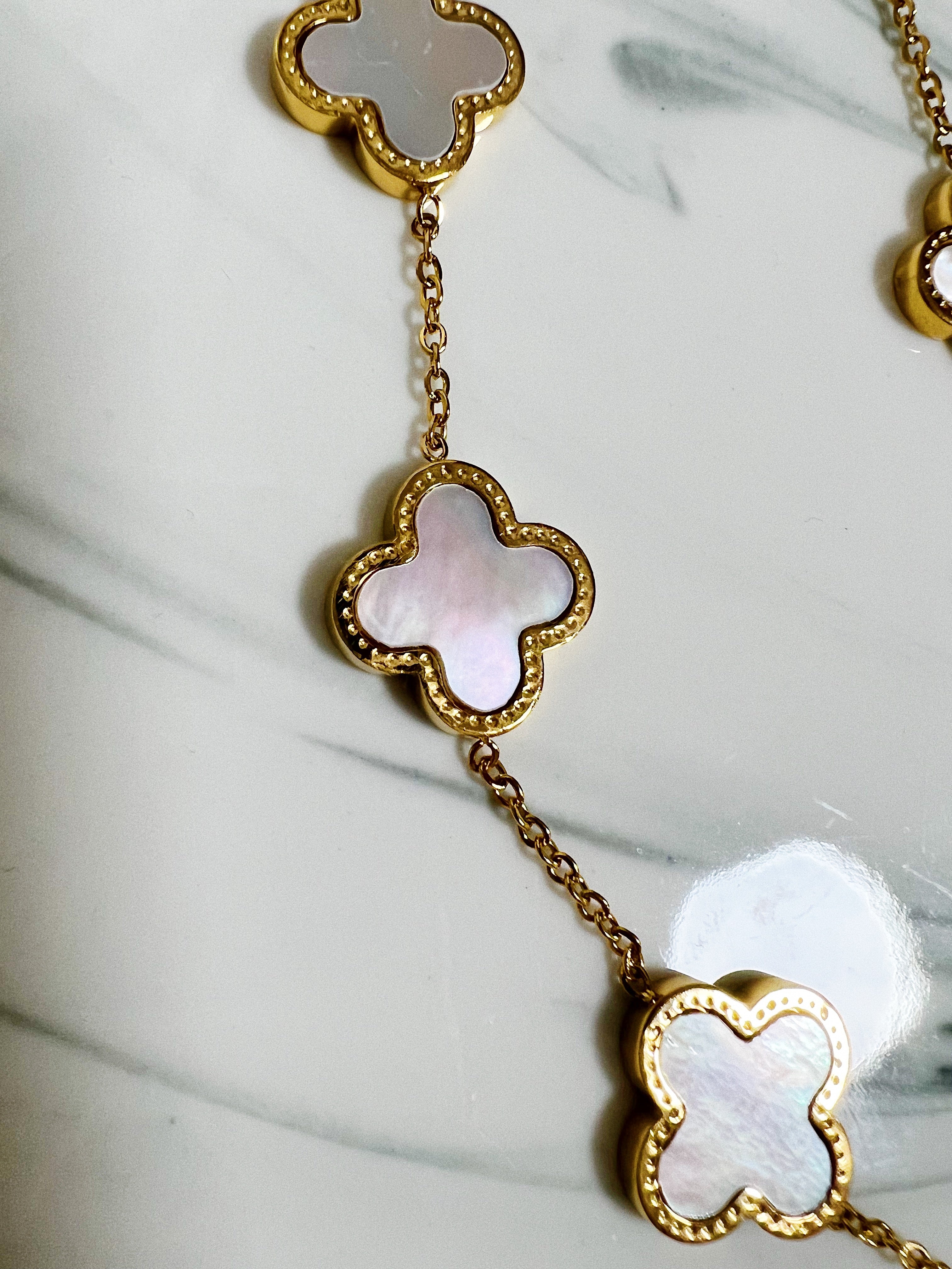 TOP Van Cleef & Arpels VCA007 10 Motifs Necklace