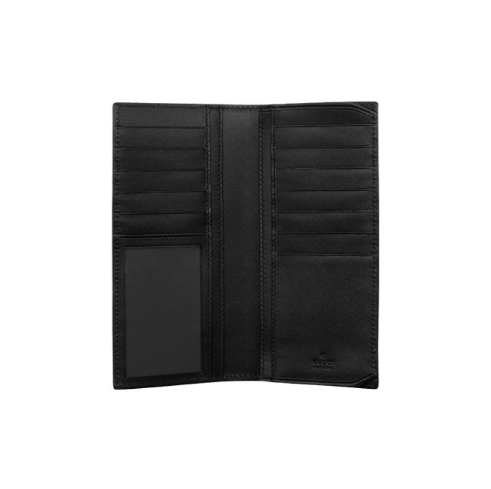 Gucci Unisex GG Supreme Printed Long Wallet（Replica）