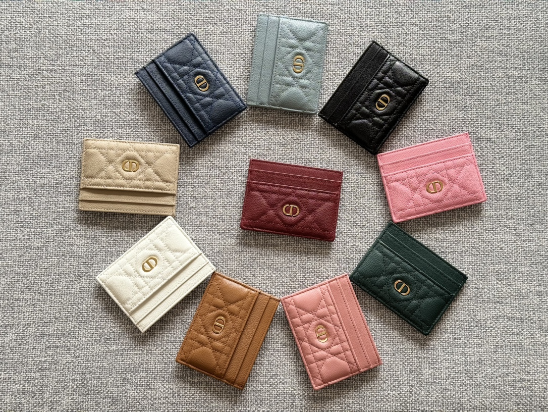 TOP Christian Dior Card Holder 10.5*7.5cm - 10 Colors
