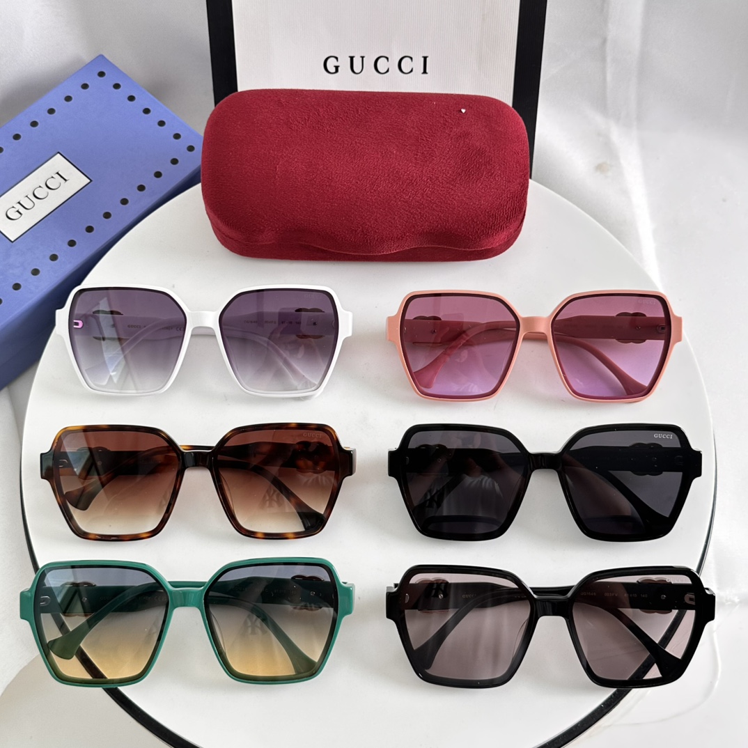 TOP GUCCI Sunglasses - 6 Colour