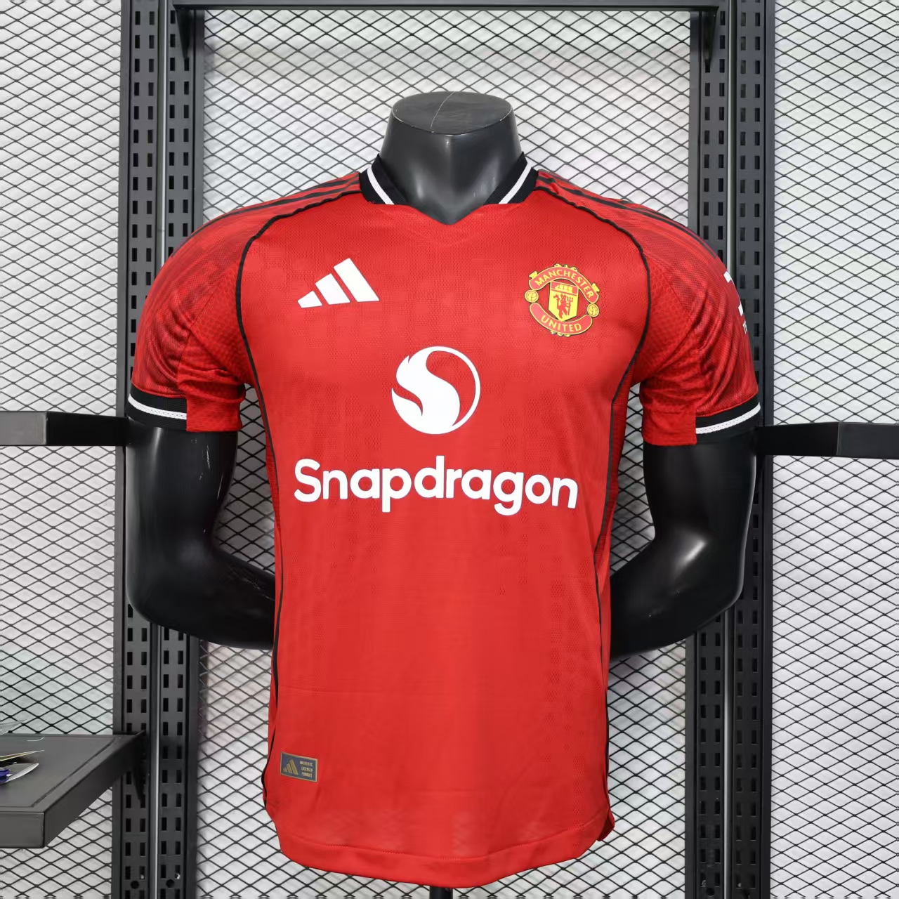 2025/2026 Player Version Manchester United Home Football Shirt 1:1 Thai Quality