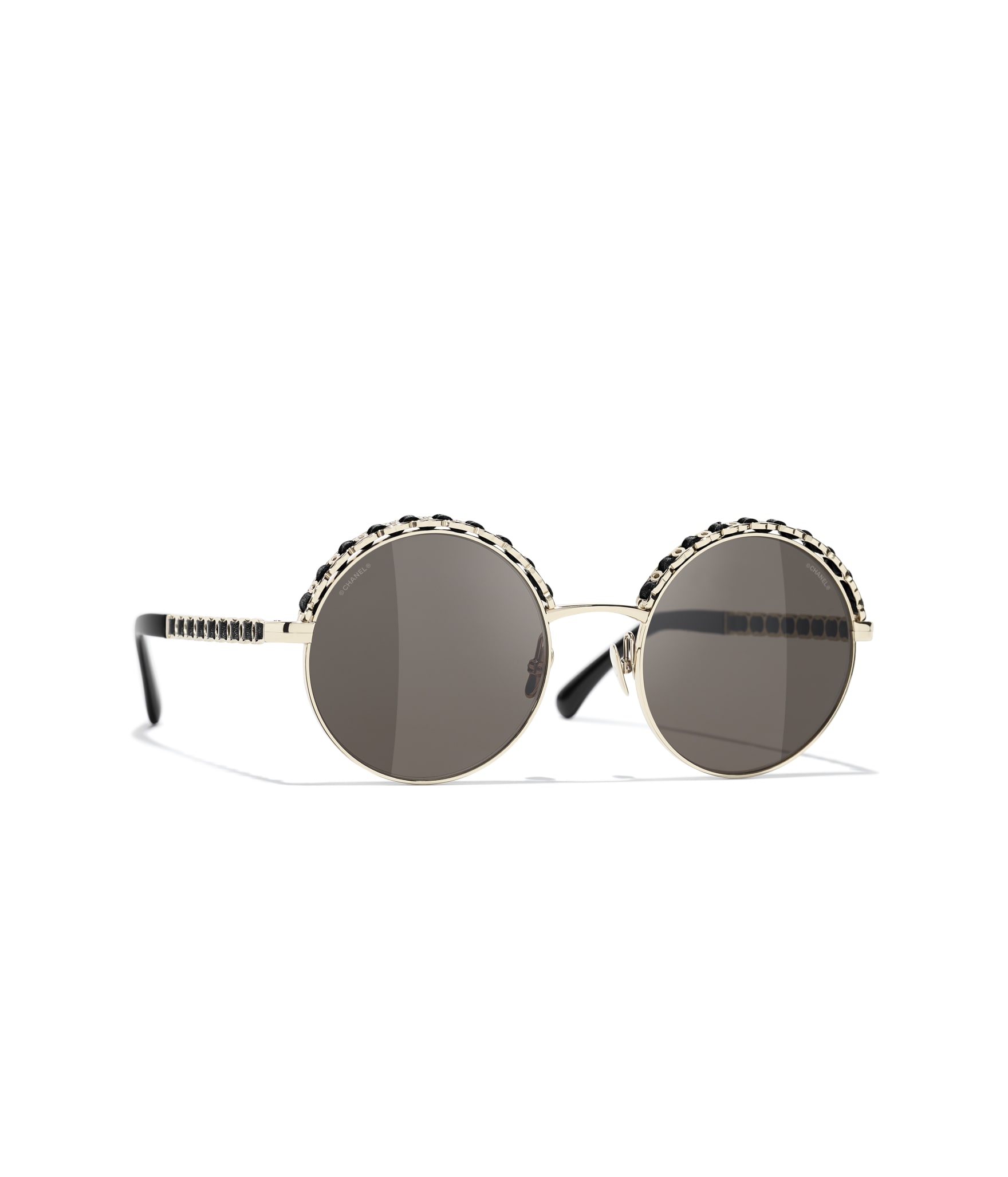 CHANEL Round Sunglasses A71384X27388L