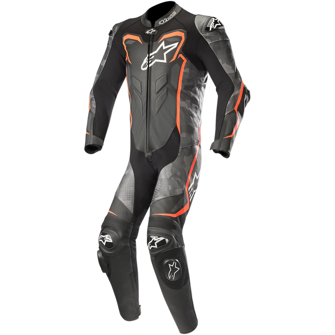 GP Plus V2 Camo 1-Piece Leather Suit