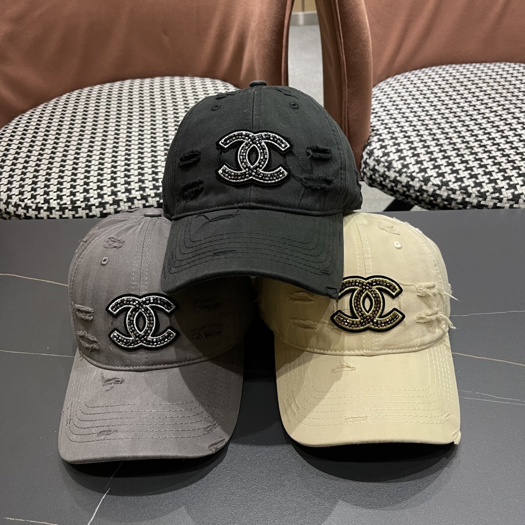 TOP CHANEL Baseball Cap - 3 Colors