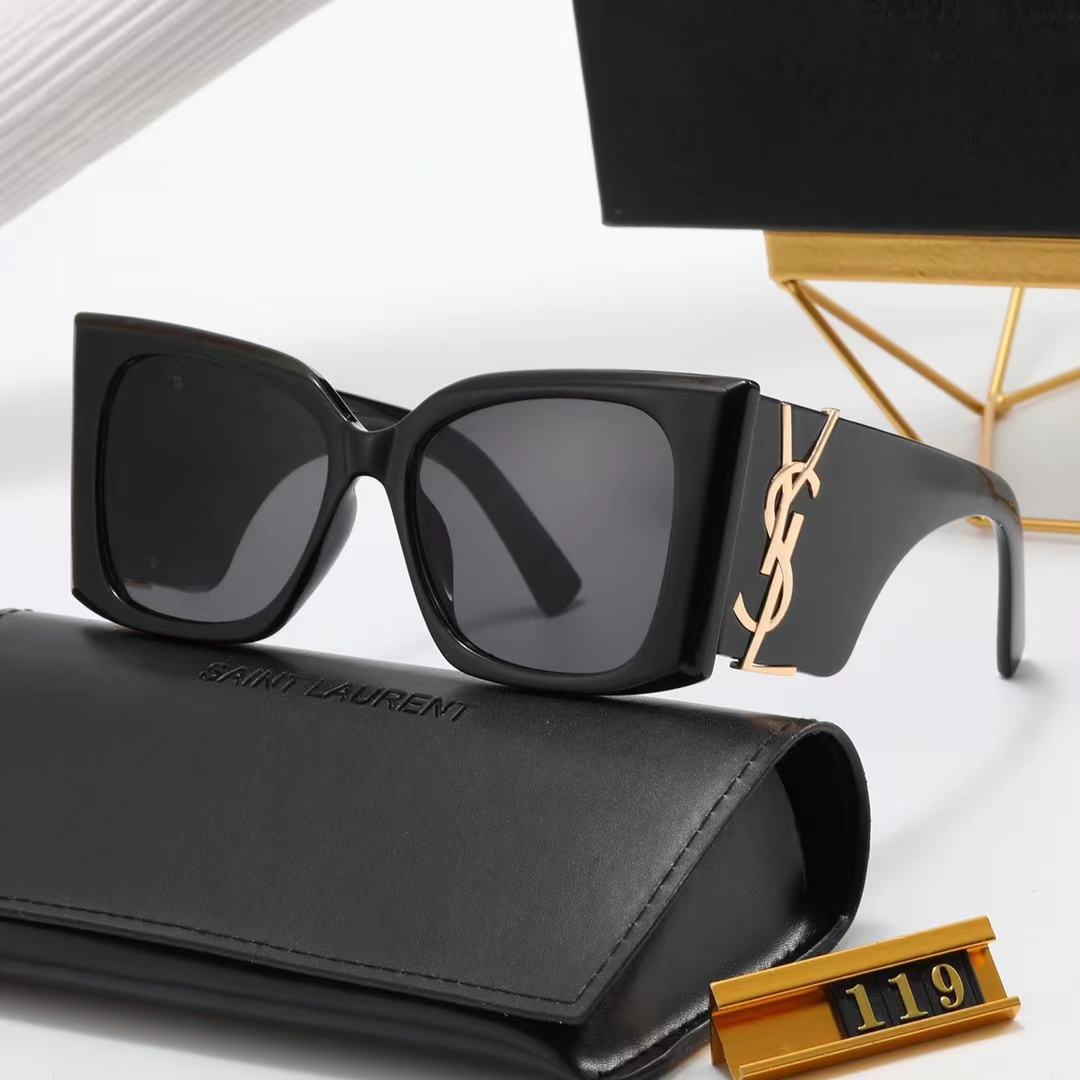 TJ Ysl blaze sunglasses oversized