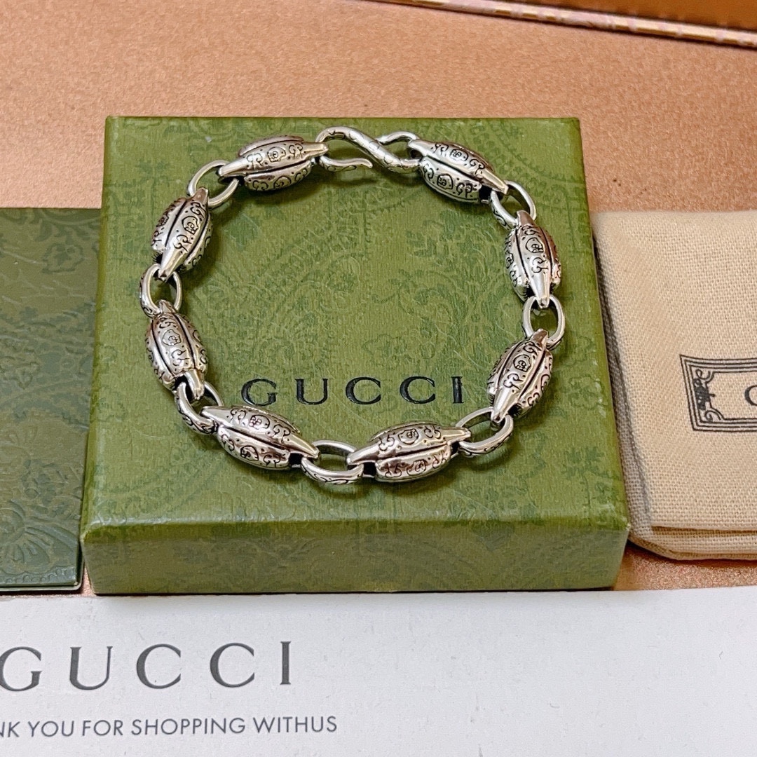 TOP GUCCI Bracelet-Sliver