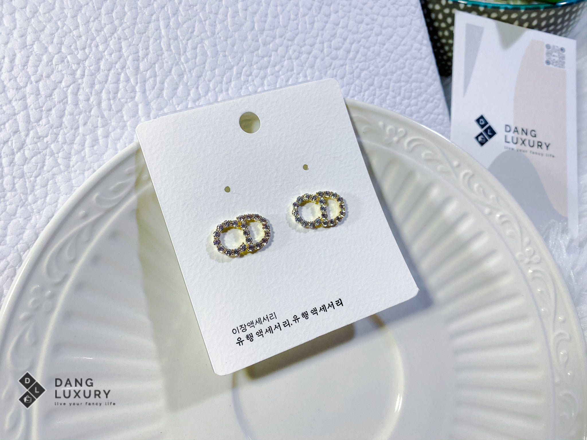 TOP Christian Dior Clair D Lune Earrings
