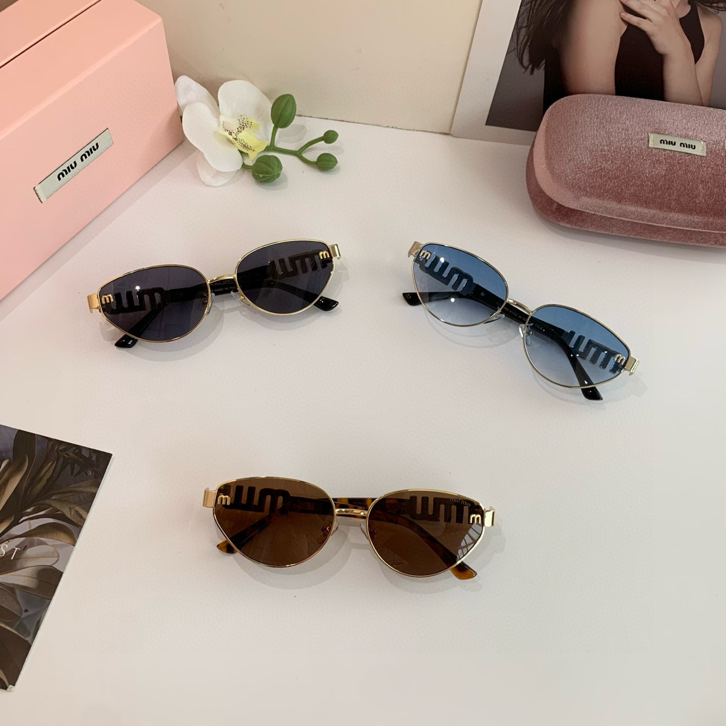 TOP Miu Miu Sunglasses - 3 Colors