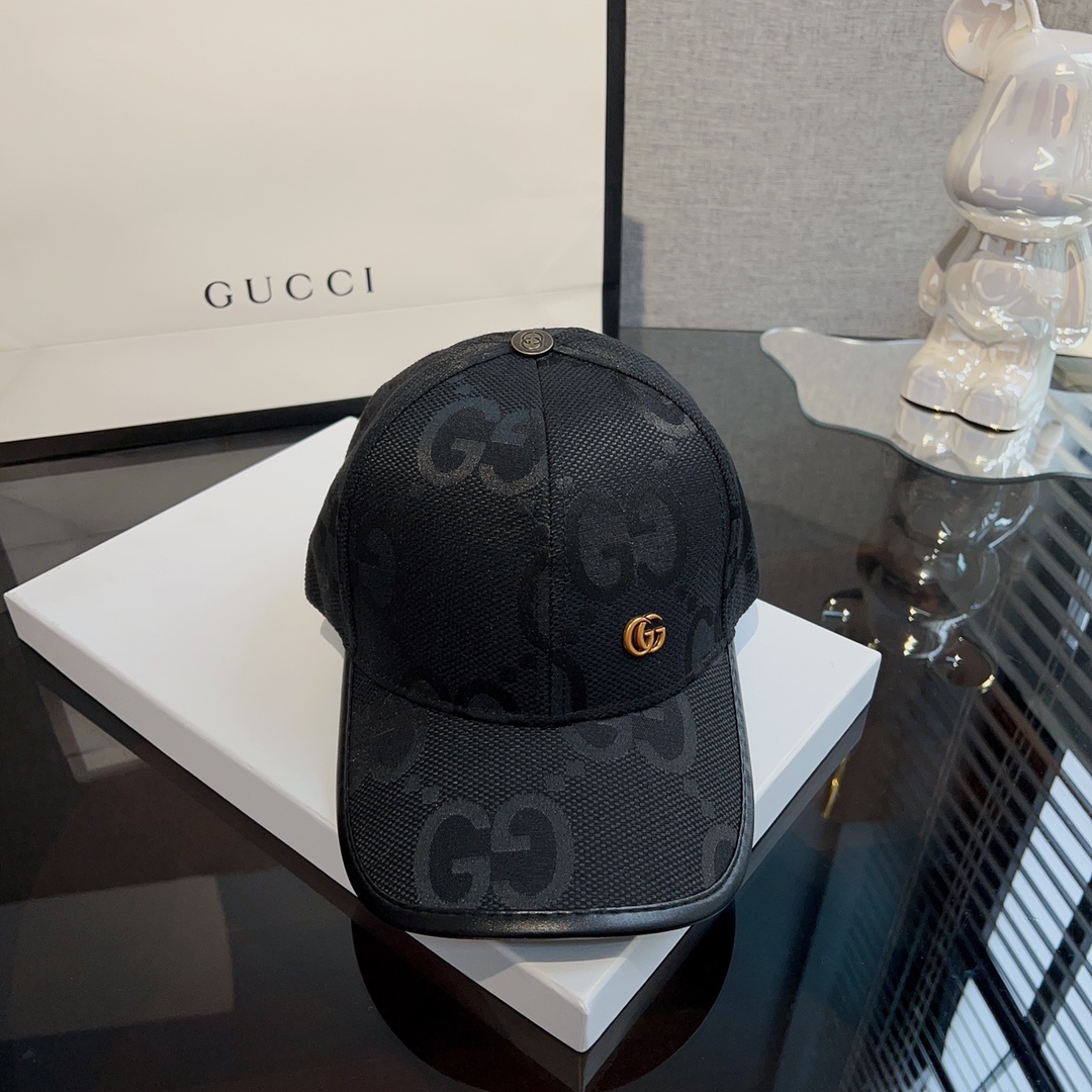 TOP GUCCI Leisure Baseball Cap - 2 Colors