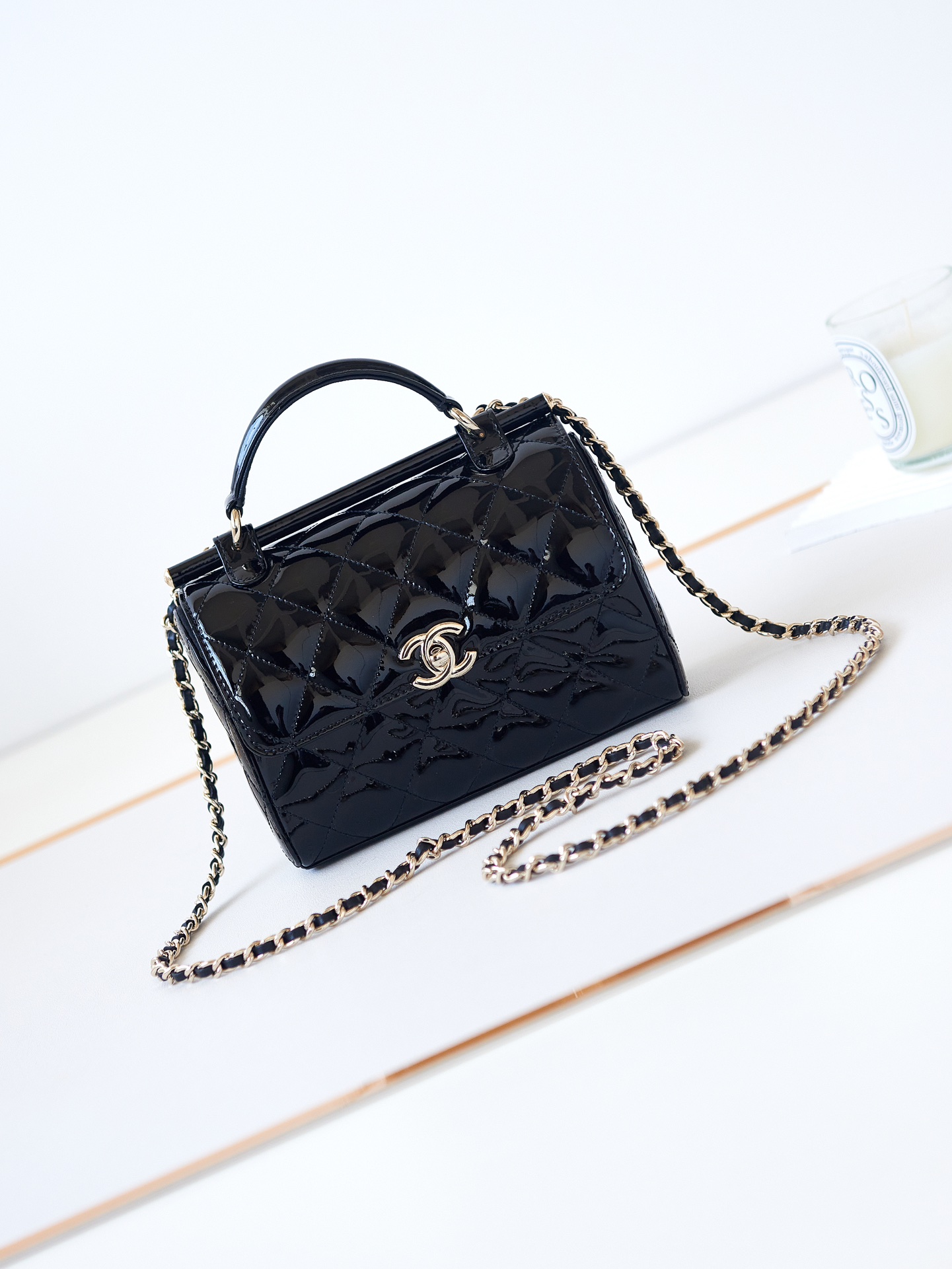 TOP CHANEL Coco Handle Bag 13×18×8.5cm - 2 Color