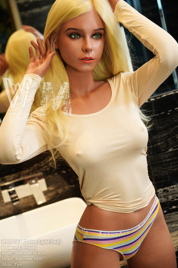 163cm/5ft4 B-Cup Super Light Silicone Sex Doll - #202
