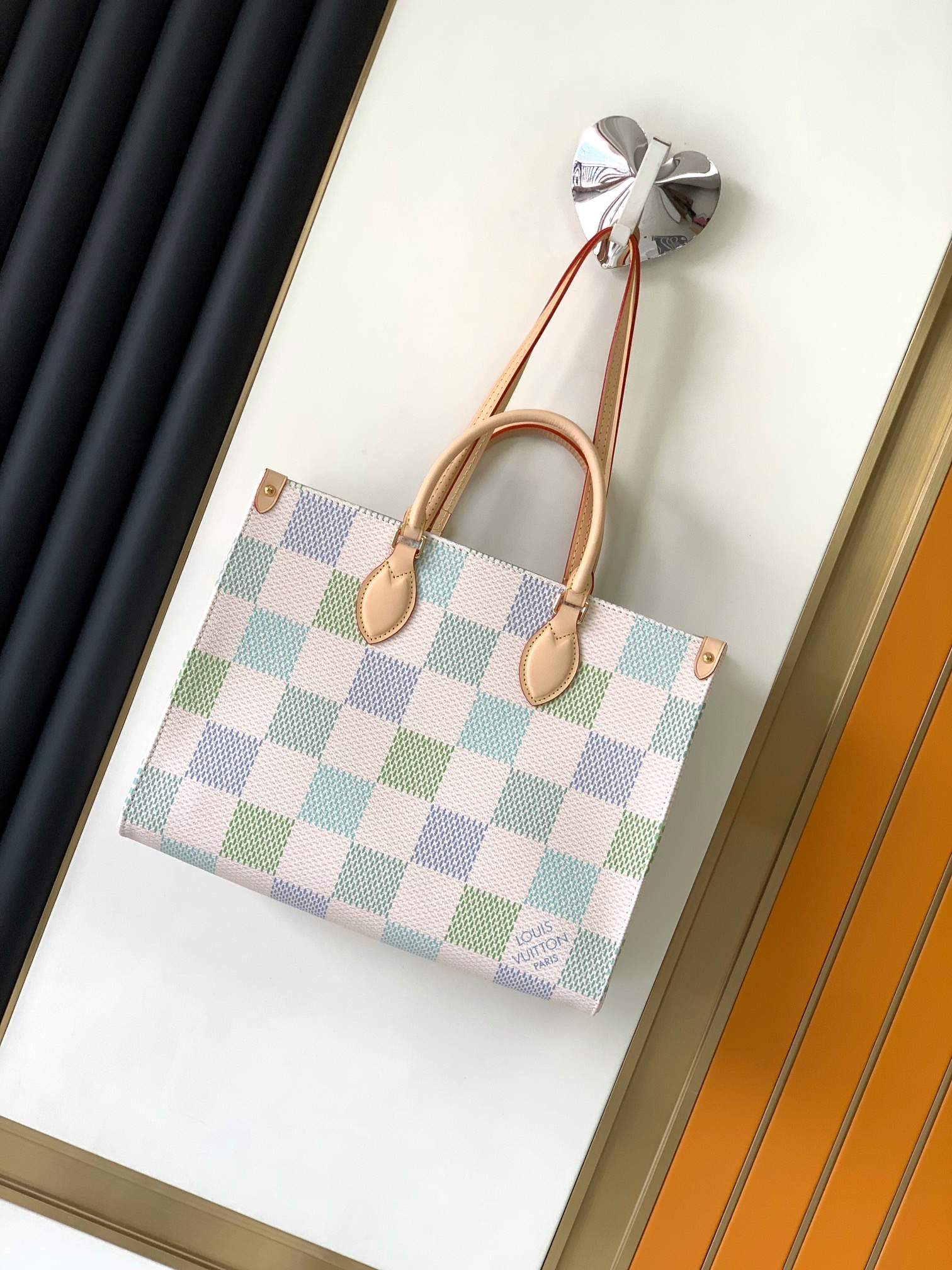 TOP Louis Vuitton LV On the GO Bags Medium Checkerboard Handbag - 35x27x14cm