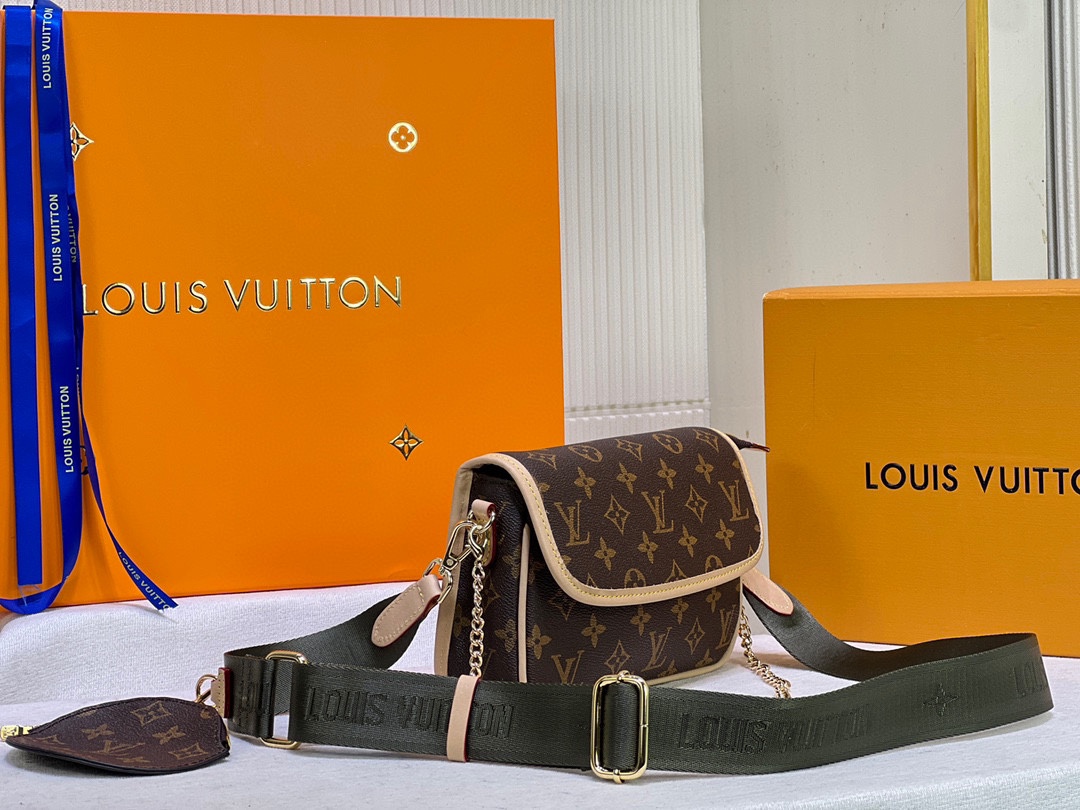 TOP Louis Vuitton LV Multi Pochette New Wave Handbag cowhide-3 colors