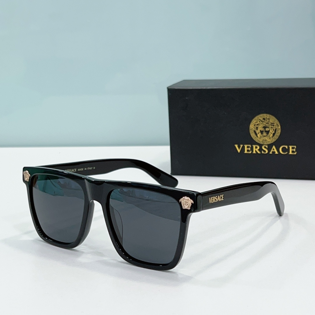 Versace  Frame leg Logo Sunglasses Top Quality（Replica）