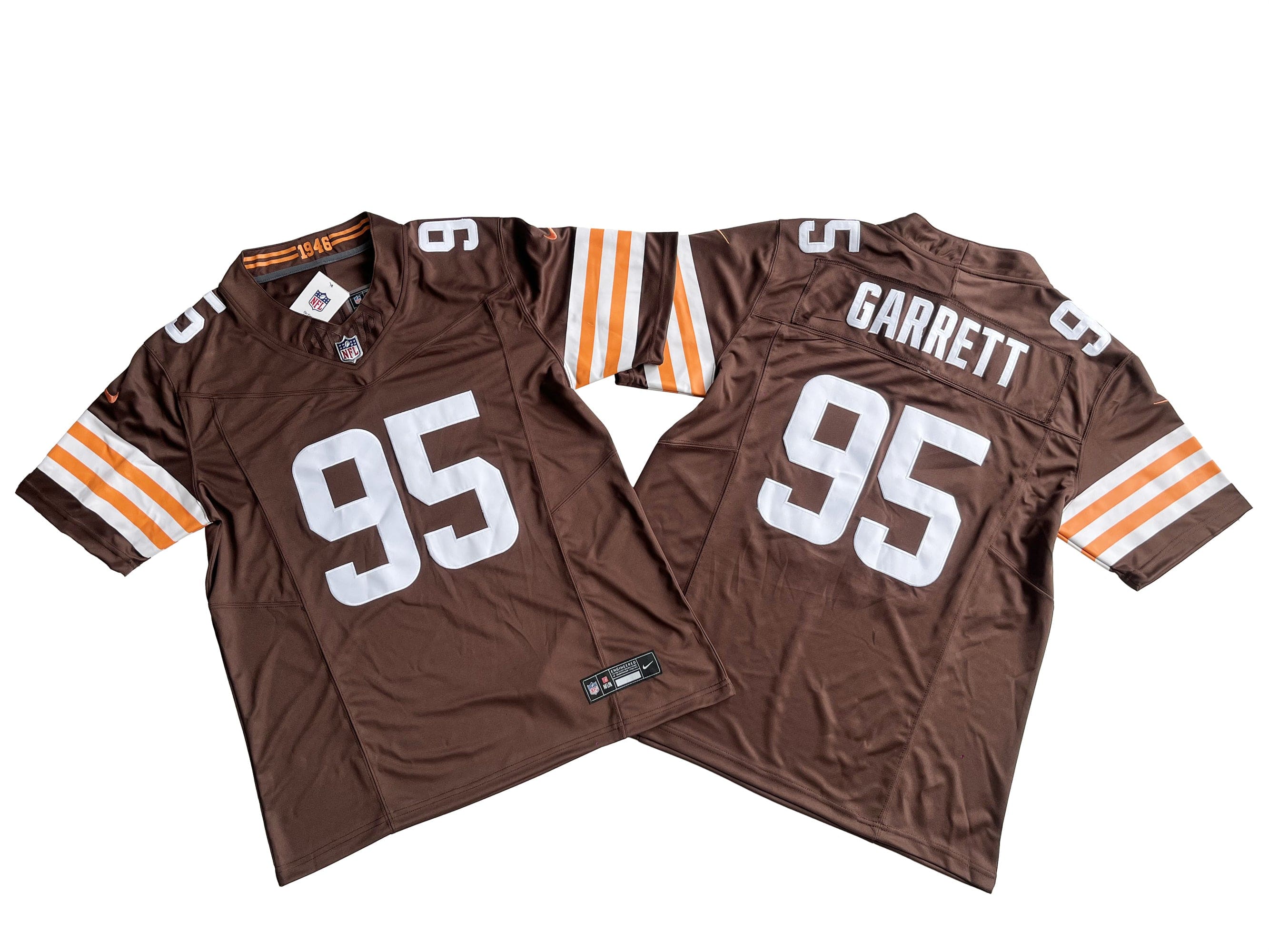 Cleveland Browns 95# Myles Garrett  Vapor F.U.S.E. Limited Jersey