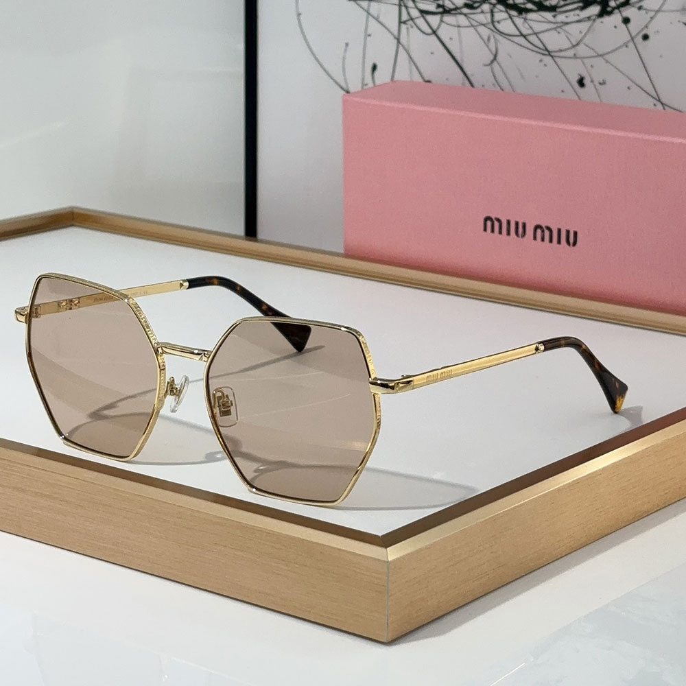 MIU MIU  Polygon slim Frame Sunglasses Top quality （Replica）