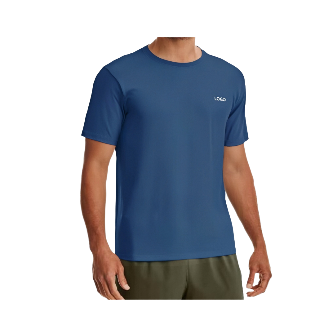 Mens Fishing Shirt Short Sleeve Sun Protection UV UPF 50+ SPF T-Shirt
