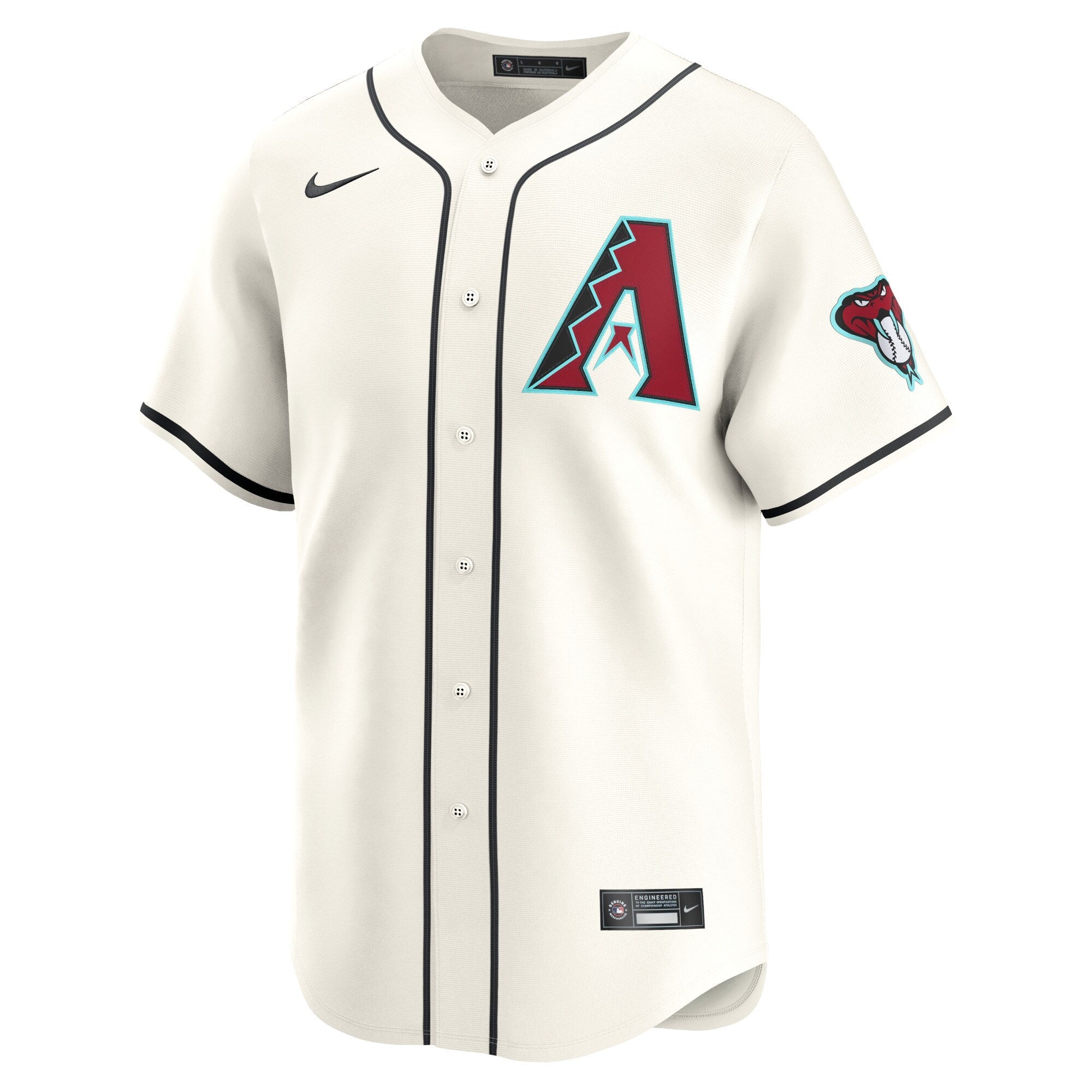 Arizona Diamondbacks  Home Limited Custom Jersey - White