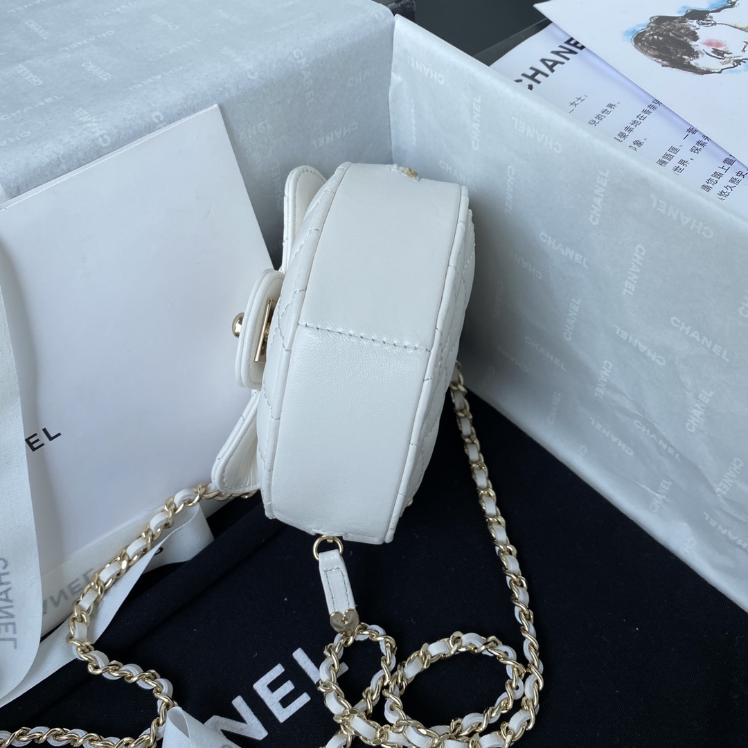 TOP CHANEL Mini Love Bag 13×12×5.5cm - GHW - 3 Color