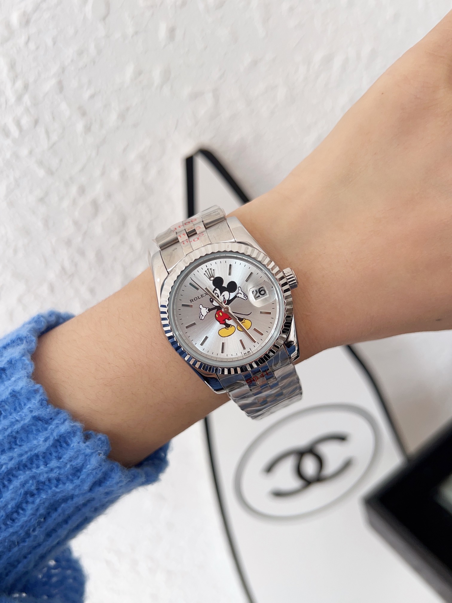 TOP ROLEX Rolex Watch - Silver