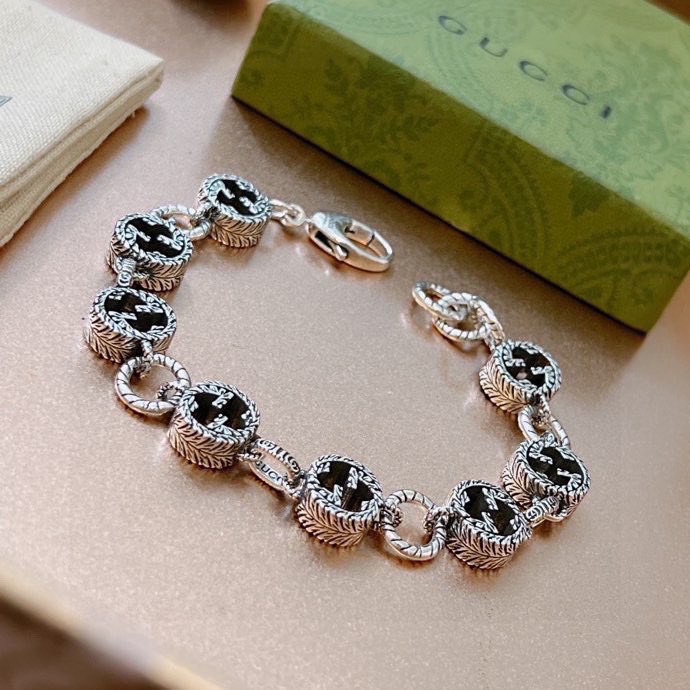 TOP GUCCI Bracelet - Silvery