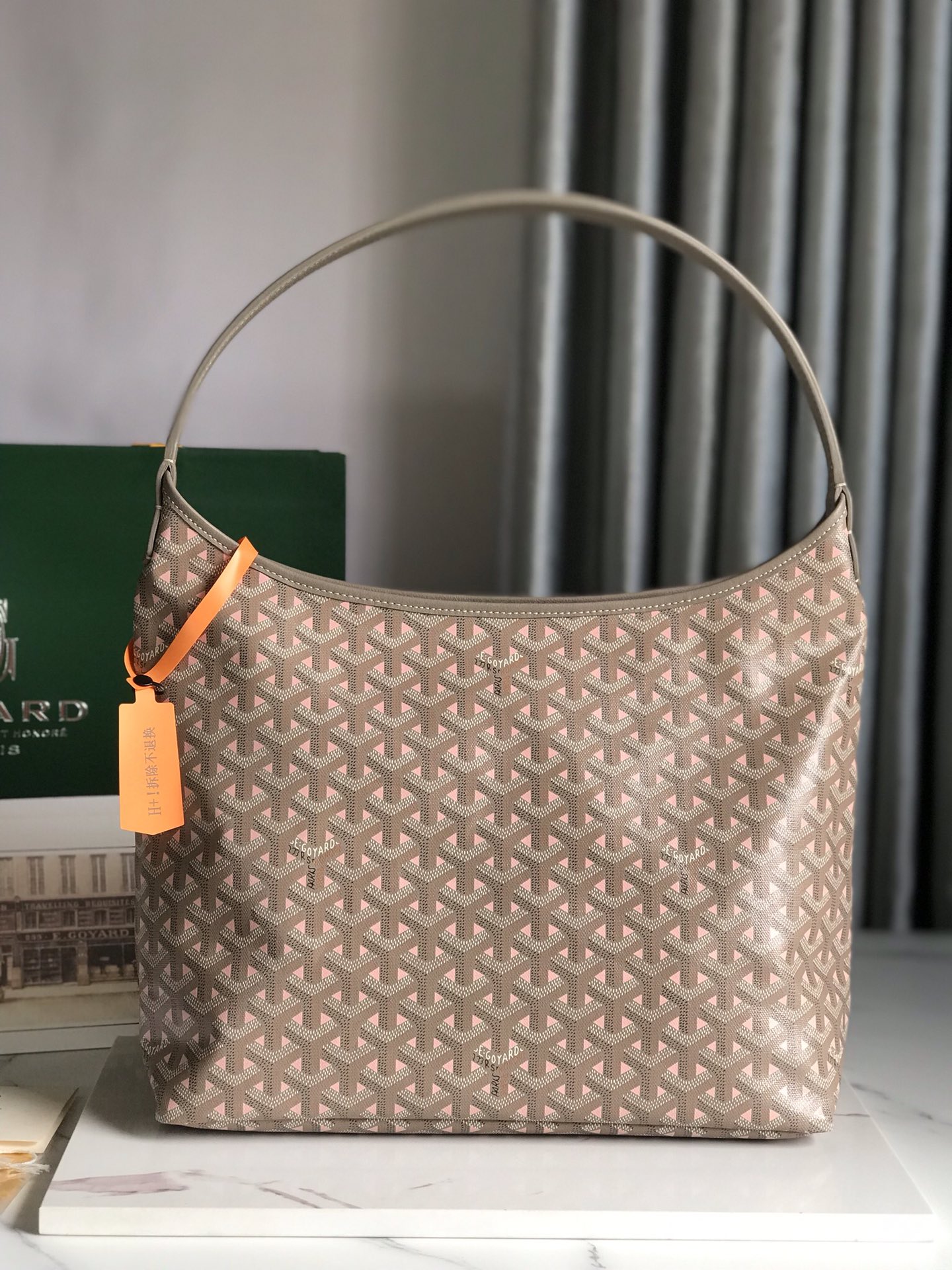 Goyard hobo boheme brown-pink（10A Mirror Version）