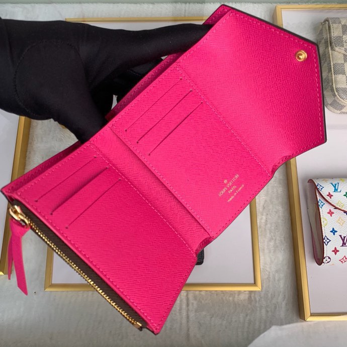 TOP Louis Vuitton LV LV Damier Victorine Wallet - 16 colors