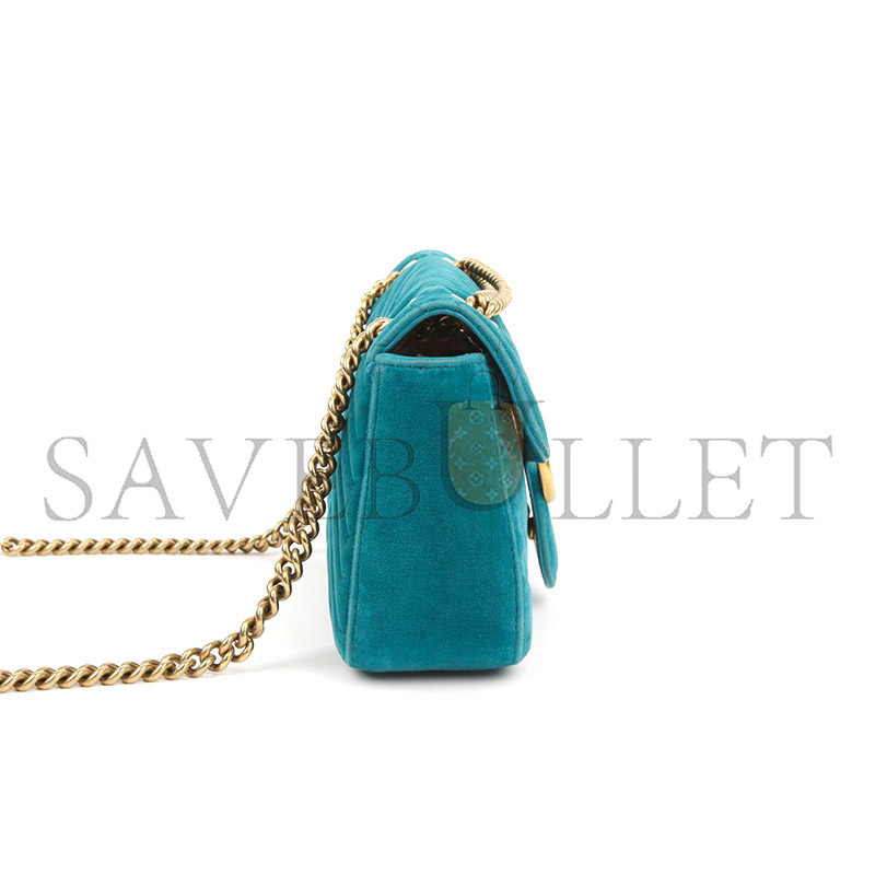 GUCCI GG MARMONT SMALL SHOULDER BAG 443497 (26*15*7cm)