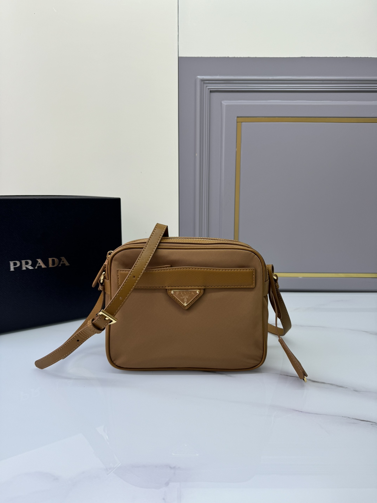 TOP PRADA Nylon Bag 21*17*8cm - 2 Colors