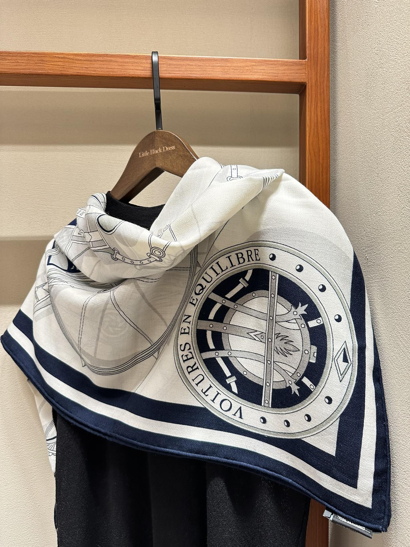 TOP HERMES Square Scarf 140*140cm  - White