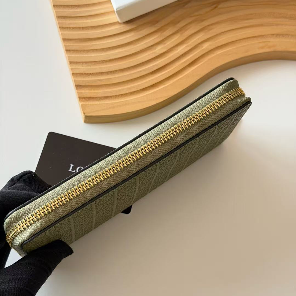 LOEWE Anagram Leather Continental Wallet (Replica)