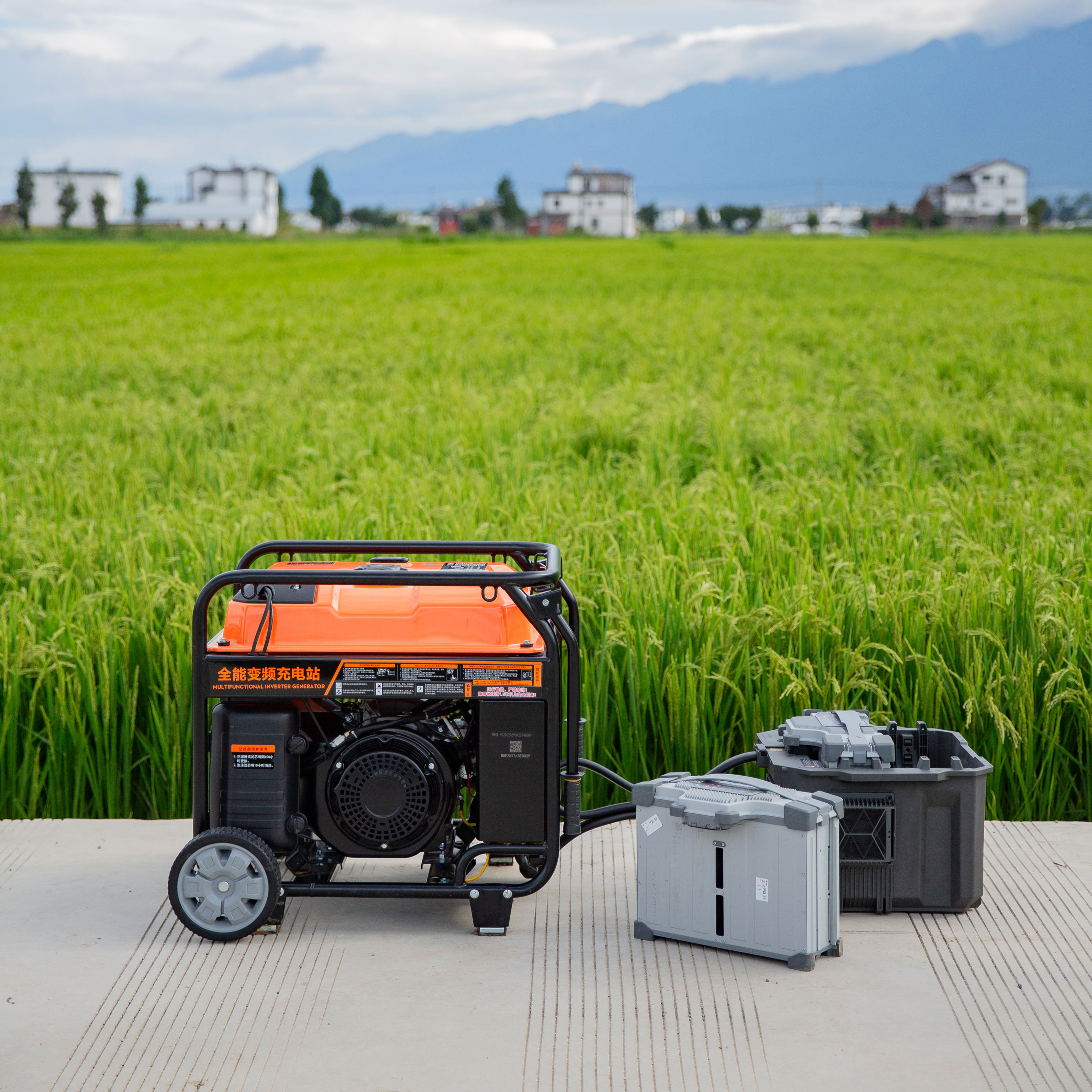 For T100 Metal Fuel Charging Station DJ Generator 14000 for Agricultural UAV Drone Plant Protection DJ Generator for Agriculture