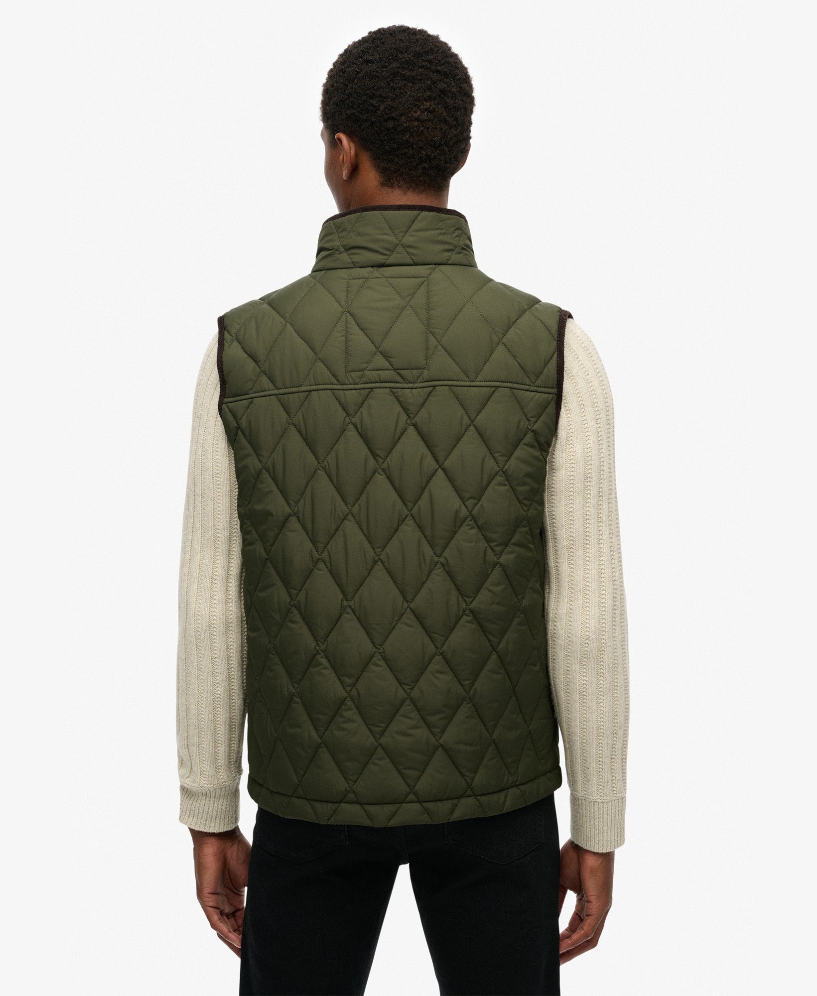 Quilted Estate Gilet | Surplus Goods Olive Green