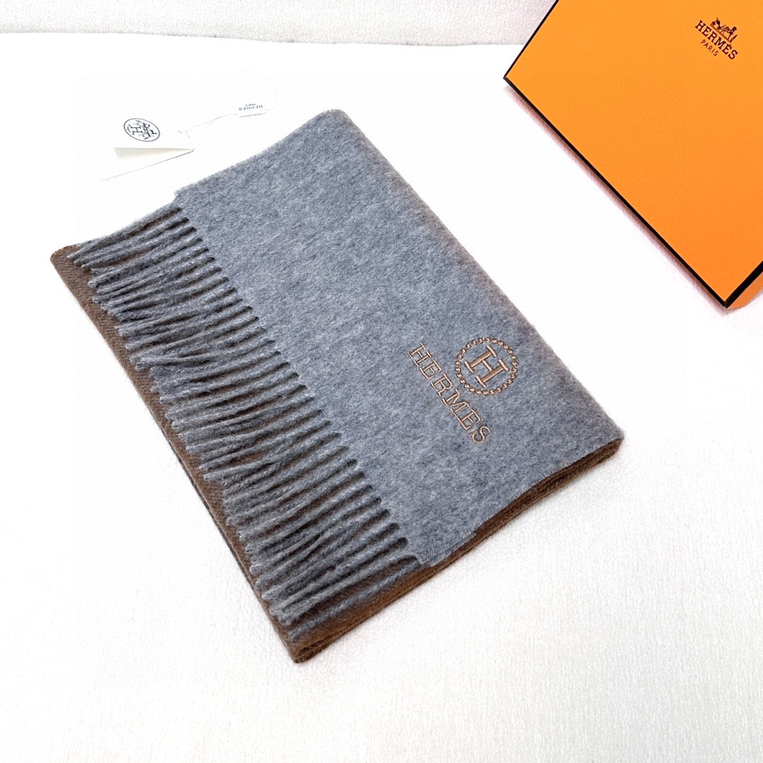 TOP HERMES Scarf 30x 180cm - 2 Colors