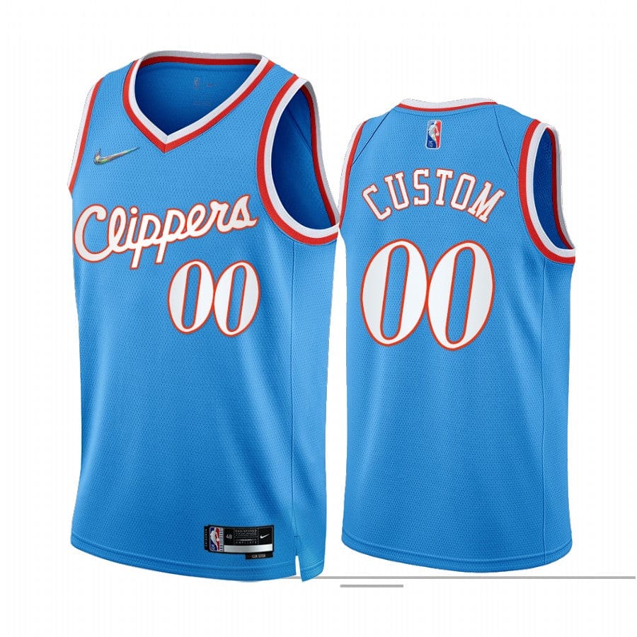 Custom Los Angeles Clippers 2021-22 City Edition Jersey