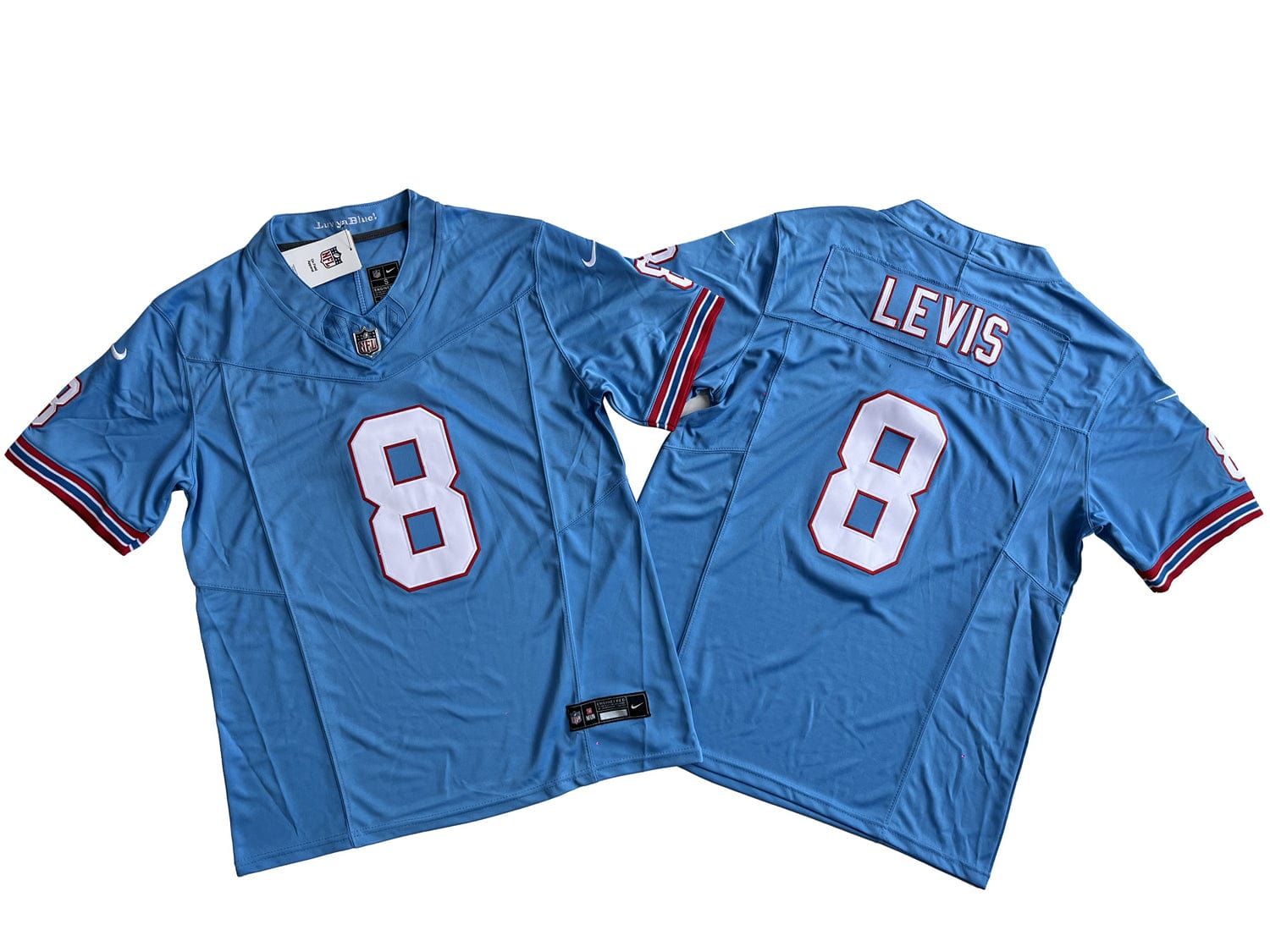 Tennessee Titans 8# Will Levis  Vapor F.U.S.E. Limited Jersey
